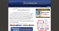 Desktop Screenshot of nevadadrugcard.com
